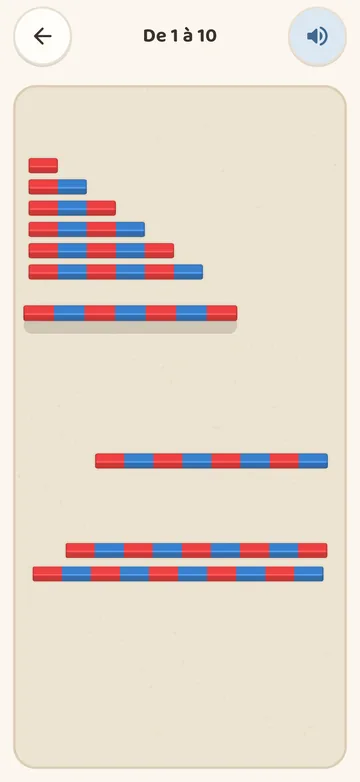 Compter avec les barres numériques